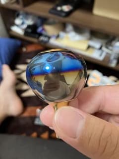 ゴメクサス　パワーハンドルノブ チタン製38mmのサムネイル