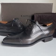 corthay bucy コルテ ブシー 8.5 純正ツリーBOX付 黒 新品 Corthay Bucyコルテ ブシー オールドブラック UK6.5 - メルカリ