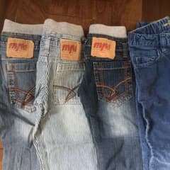 パンツセット　110 120 デニム　キッズのサムネイル