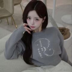 Darich DRビジューボリュームリブニットトップス グレー - メルカリ