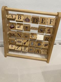 Konges Slojd【美品】アルファベットパズルのサムネイル