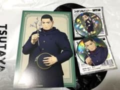 ゴールデンカムイ karendo 花 月島 缶バッジ ポストカードのサムネイル