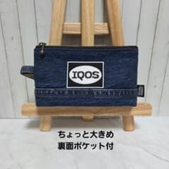 IQOSポーチ　アイコスポーチ　IQOSケース　昭和レトロ　デニムリメイク IQOSポーチ アイコスポーチ IQOSケース 昭和レトロ デニムリメイク
