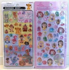 正規品☆ボンボンドロップシール　クラシック　プリンセス☆2種セットのサムネイル