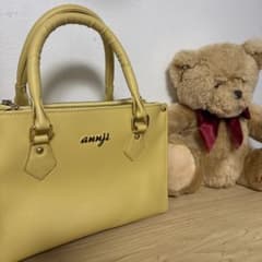 annji ハンドバッグ イエローのサムネイル
