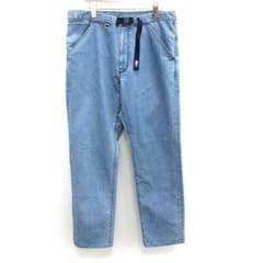 Webbing Belt Denim Pants  Indigo Bleachのサムネイル