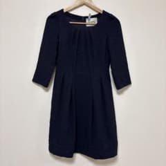 rope ロペ　クリーニング済　ワンピース　ネイビー　36