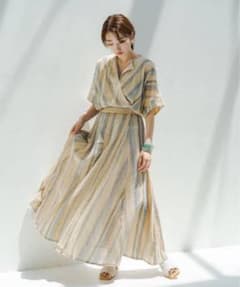 チェンナイマルチストライプワンピースのサムネイル