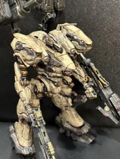 30MM アーマードコア　ナイトフォール ウェザリング　全塗装　完成品 30MM アーマードコア6 ナイトフォール 部分塗装 ウェザリング 塗装完成