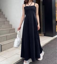 【美品】chico デニムキャミワンピースのサムネイル