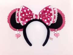 ディズニー カチューシャ ミニー ピンクのサムネイル