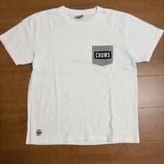 CHUMS チャムス ポケットTシャツ ホワイト Mサイズのサムネイル