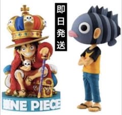 ONE PIECE BASE SHOP ワーコレ 尾田栄一郎 ルフィ 2点セット - メルカリ