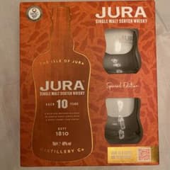 Jura ジュラ10年 グラス2個付き - メルカリ