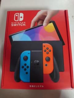 新品未開封 Nintendo Switch 有機ELモデル 保証書有のサムネイル