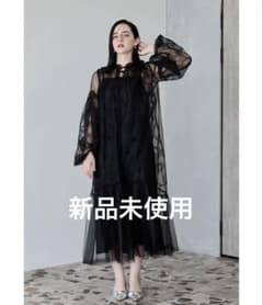 niana リボンエンブロイダリーレイヤードドレス Mshort - メルカリ