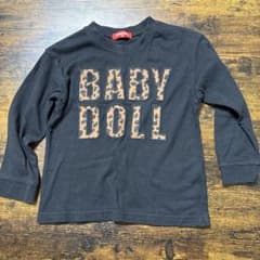 BABYDOLL 長袖カットソー 100cm レオパード柄のサムネイル