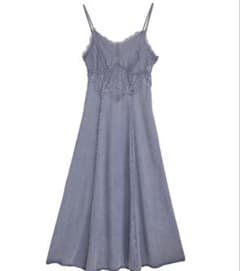 新品 LACE DOCKING TENCEL DENIM FLARE DRESS - メルカリ