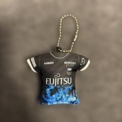 川崎フロンターレ　ユニフォームクッションキーホルダー　早坂選手のサムネイル