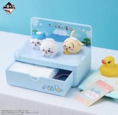 一番くじ なんかほっこりちいかわの湯 A賞 ほっこり銭湯小物入れ　フィギュアのサムネイル