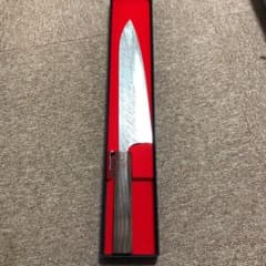 越前打刃物 黒崎優 風神 牛刀 240のサムネイル