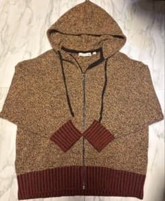MARNI UNIQLO ジップアップ ニット パーカー XL