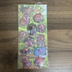 こびとづかん カプセルシール シール シャカシャカ キラキラ カクレモモジリ