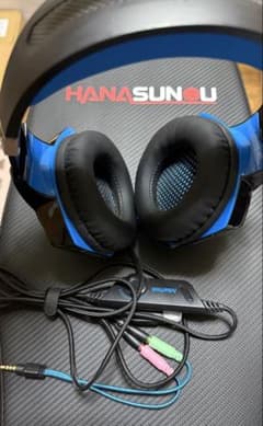 ArkarTechゲーミングヘッドセット 青のサムネイル
