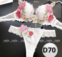 ワコール/サルート 09 店舗限定✨新品タグ付 P-upブラソングM D70 ワコール/サルート 09 店舗限定✨新品タグ付 P-upブラソングM D70