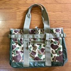 YMCL KY 迷彩柄トートバッグ（新品同様）