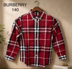 BURBERRY キッズ140 ノバチェック シャツ 美品 - メルカリ