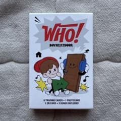BOYNEXTDOOR WeverseAlbum 「WHO!」トレカ-RIWOOのサムネイル