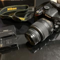 Nikon D5200 レンズカバーとWifi SDカード付き！初心者におすすめのサムネイル