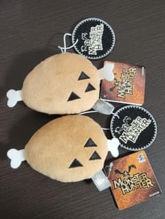 モンスターハンター デフォルメminiぬいぐるみ こんがり肉 2点セット