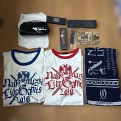 まとめ売り】水樹奈々 ライブグッズ Tシャツ2枚 タオル ストラップ他