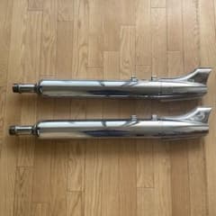 ハーレーダビッドソン フィッシュテールマフラー ツーリングモデル