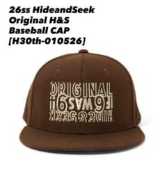HIDE AND SEEK Original H&S Baseball CAP - メルカリ