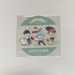 銀魂 カプコン カフェ 池袋 購入特典 コースター 万事屋 銀時 神楽 新