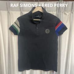ラフシモンズ×フレッドペリー/レオパード/ヒョウ柄ポロシャツ FRED PERRY×RAF SIMONS/フレッドペリー×ラフシモンズ】ローレルロゴ