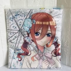 【新品未開封】五等分の花嫁 中野三玖 大判タオルケット レトロモダン