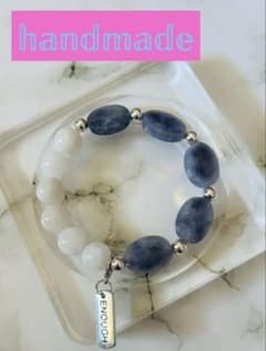 ハンドメイドブレスレット アクアマリン