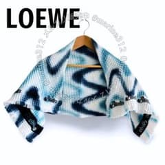 ワッフル ロエベ LOEWE タオル イビザ”コレクション ロエベ“パウラズ 新木優子が仲間とチルアウト！ ホワイト ブルー タイダイ パウラズイビザ タオル