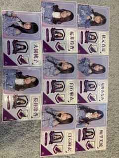乃木坂46 セブンイレブンくじ くじっちゃお ステッカーのサムネイル