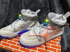 Off-White × Nike Air Force 1 Mid Whiteのサムネイル