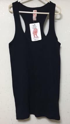 未使用★タグ付 ZARA Trafaluc ザラ タンクトップ 黒 ポルトガル製のサムネイル