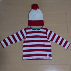 KUT キッズ 長袖トップス 帽子 セット 100cmのサムネイル