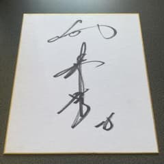 埼玉西武ライオンズ 菊池雄星 直筆サイン色紙 - メルカリ