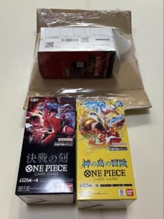 ワンピースカードゲーム 3BOXセット 決戦の刻 受け継がれる意志 神の島の冒険 ONE PIECEカードゲーム 受け継がれる意志 神の島の冒険 決戦の刻1BOX
