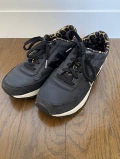 New Balance WL501GB 23cm ブラック レオパード