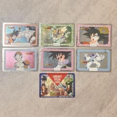 ドラゴンボールZ ナガサキヤ メタリックカード 7枚セット - メルカリ